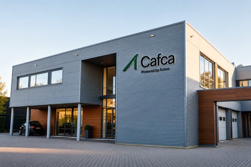 Kantoor Cafca Software NV - Lommel - Software voor installateur - nieuw logo
